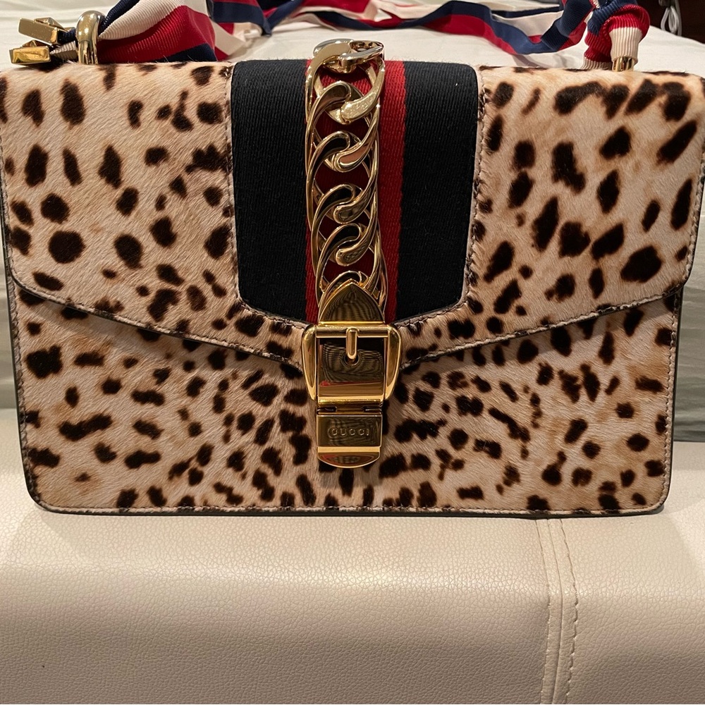 Gucci Pony Hair Sylvia Bag